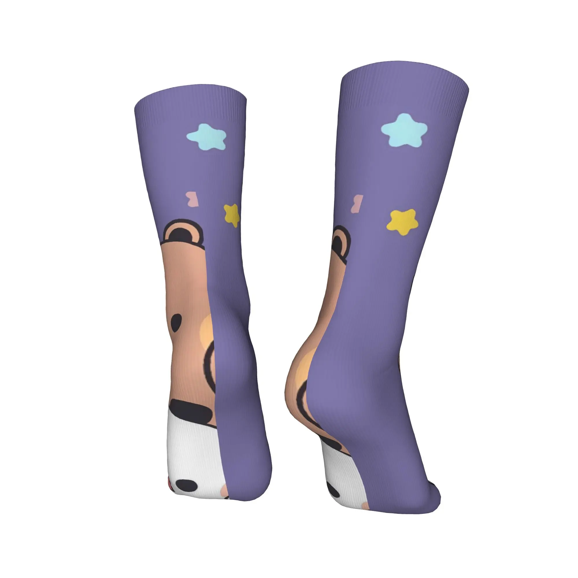 Unisex Men Socks BuBu and Dudu  Stockings Winter Novelty High Quality Socks Pattern Outdoor Sports Anti Bacterial Socks