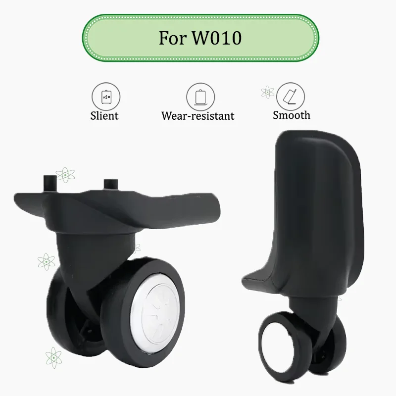 

For W010 Dual Ball Bearing Swivel Castor — Ultra-Smooth 360° Mobility Suitable For Suitcase Replacement (Universal Type)