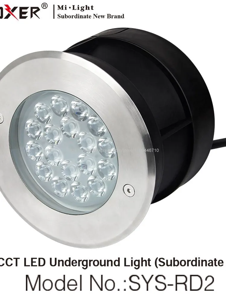 Ata Boxer SYS-RD1 5W SYS-RD2 9W RGB + CCT LED EDF Lumière Extérieure Lampe Subordonnée IP68 Étanche 2.4G RF Tuya WiFi Contrôle