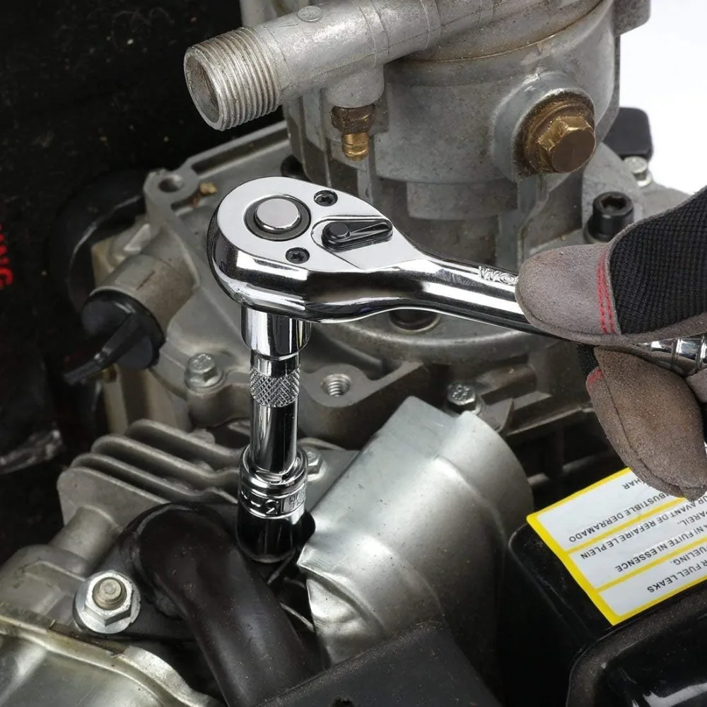 408-Piece Mechanics Tool Set, General Household Home Repair Tool Kit w/3-Drawer Heavy Duty Metal Box, Hand Tool Kit Set 1 Pack