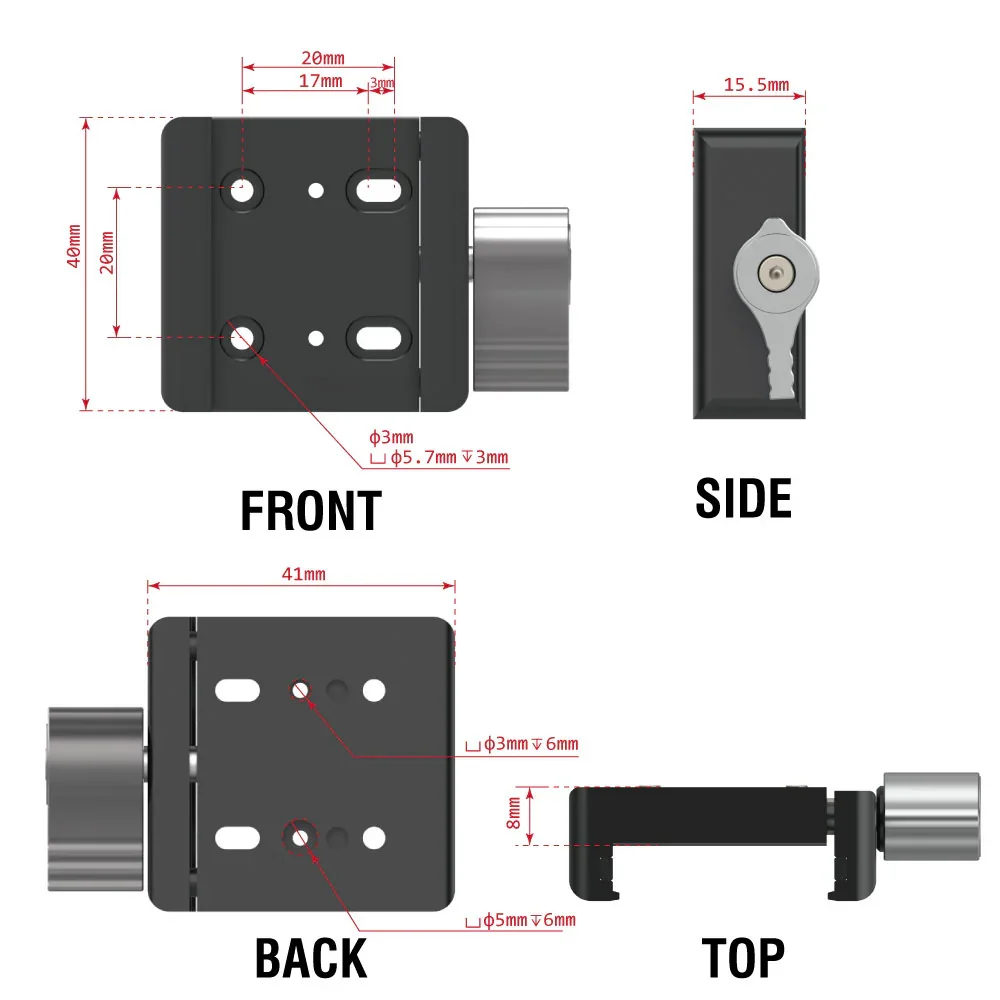 NEJE Laser Module Fixing Clip/ Z AXIS Adjuster / Focus Height Adjuster