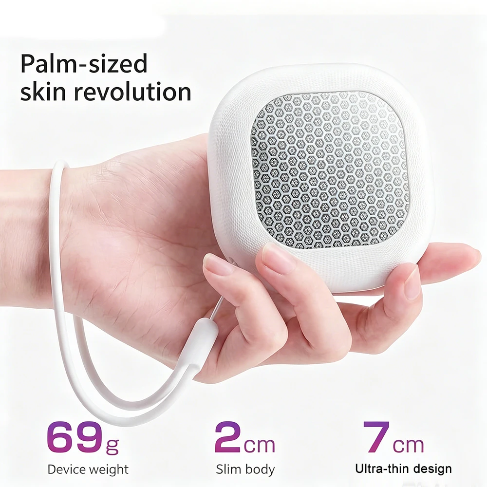 Mini Epilator Double-Sided Washable Hair Removal Device Can Polish Nails Skin-Friendly Skin Rejuvenation Manual Shaver