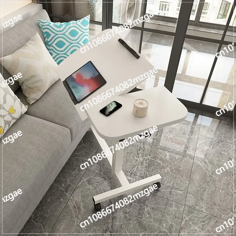 Lifting Mobile Computer Desk Bedside Sofa Bed Notebook Desktop Stand Table Learning Desk Folding Laptop Table Adjustable Table