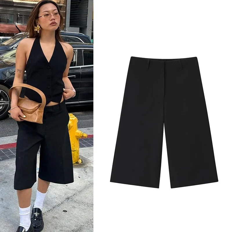 Women's Shorts 2026 New Summer Black Shorts for Women Casual Chic Versatile and fashionable Ladies Shorts Pant