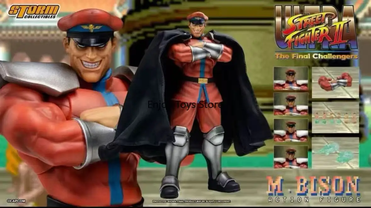 En Stock Street Fighter 2 The Last Challenger M BISON Vega ST Vega Figura de Acción Articulada de Policía