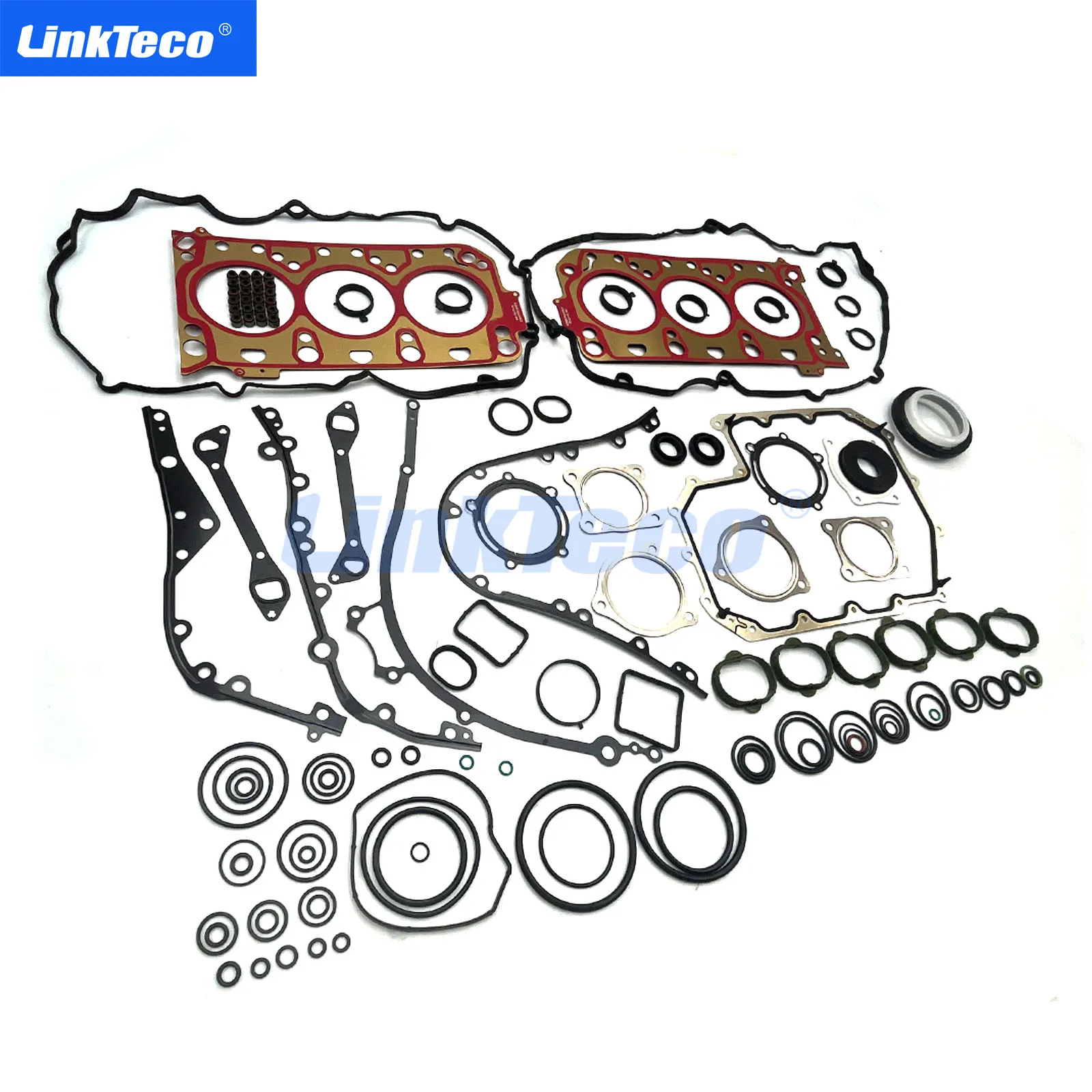 Full Gasket Set For 3.6 10-16 PORSCHE Cayenne Panamera 970 92A CXZ CUR Cylinder Head Intake mainfold gasket Seal 3.6L V6 M46