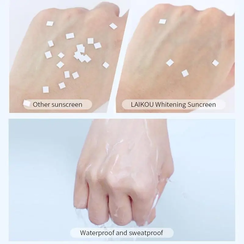 كريم وقاية من الشمس صغير 2 جرام بحجم مناسب للسفر SPF50 + PA + واقيات شمسية للوجه للتحكم في زيت الشاطئ برايمر رطوبة سطع #4