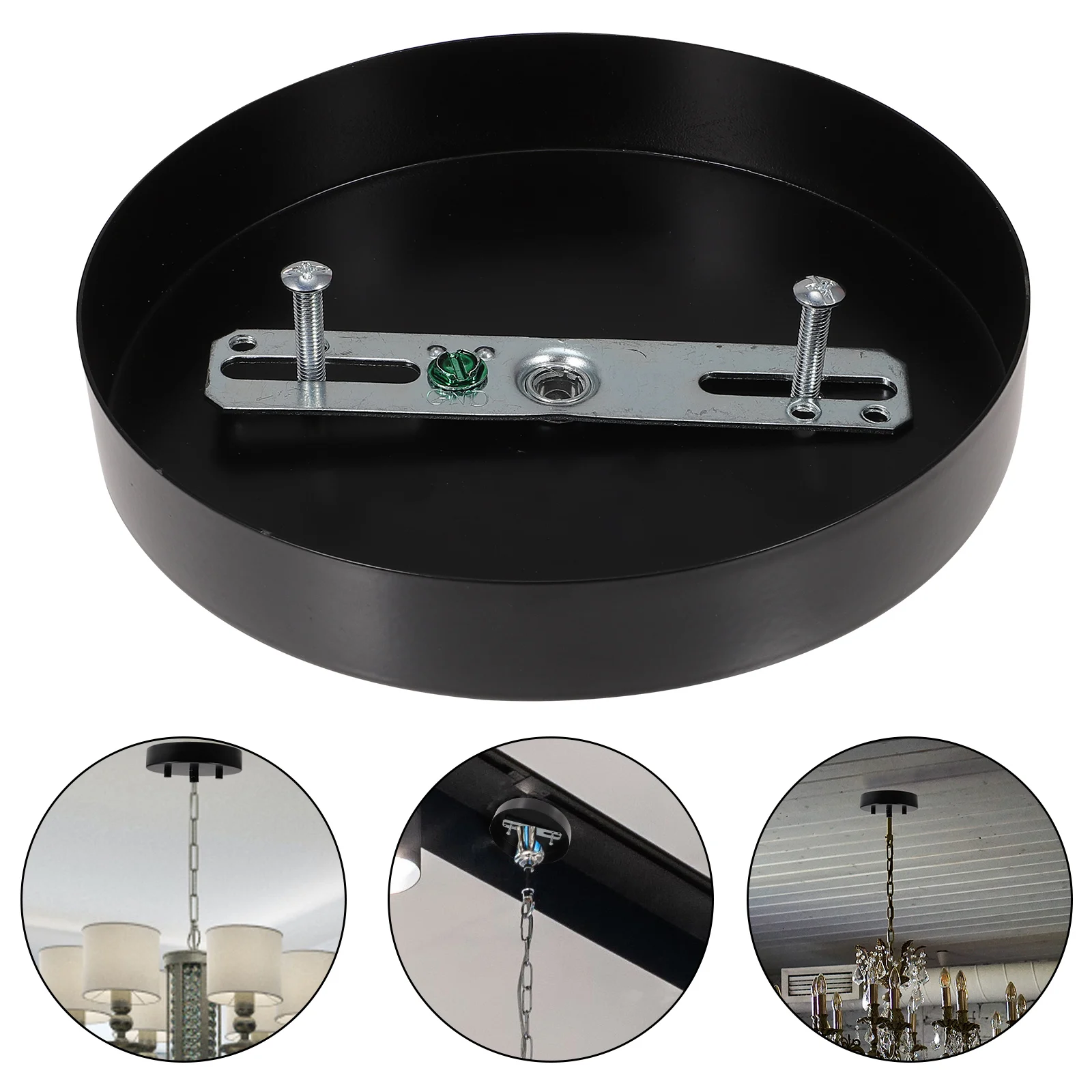 

Ceiling Cover Plate Ch Canopy Pendant Light Kit Mounting Bracket DIY Lighting Fixtures Wall Chinese Lamps Ceiling Lamps