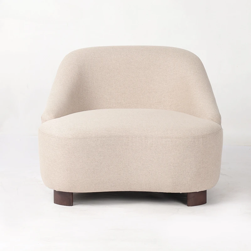 Modern Style Leisure Chair Cushion Seat Arm Chair For Commercial Hotel Living Room