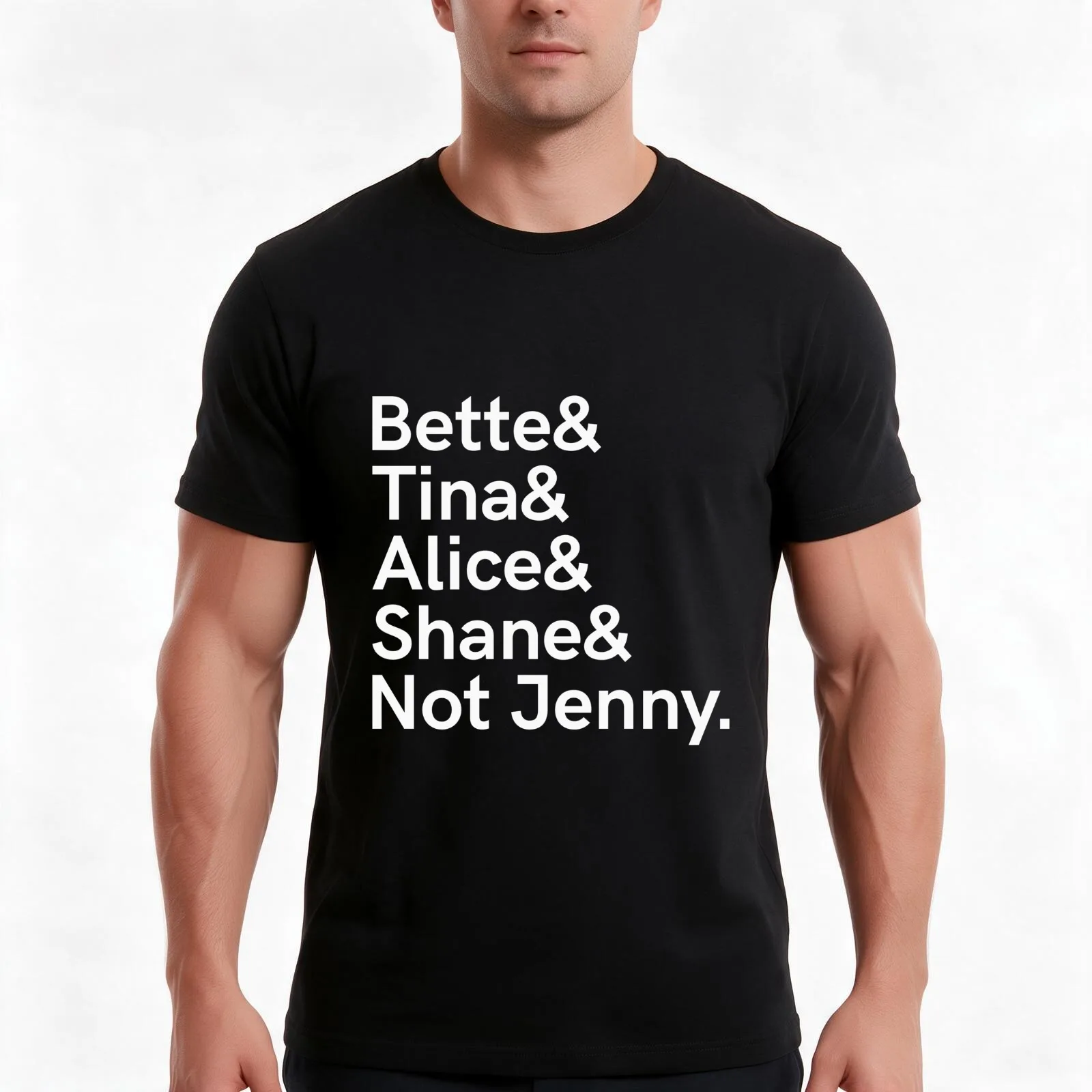 The L Word Lesbian Pride Bette Tina Alice Shane Jenny Jennifer Beals Katherine Moening Leisha Hailey T-Shirt 100% Cotton