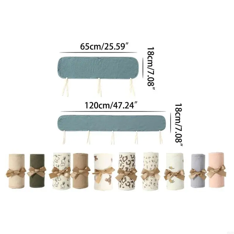 Baby Bed SoftEdge Protector Baby Crib Cover Protector Set Wrapped Cover Crib Guard Anti-Collision Strip