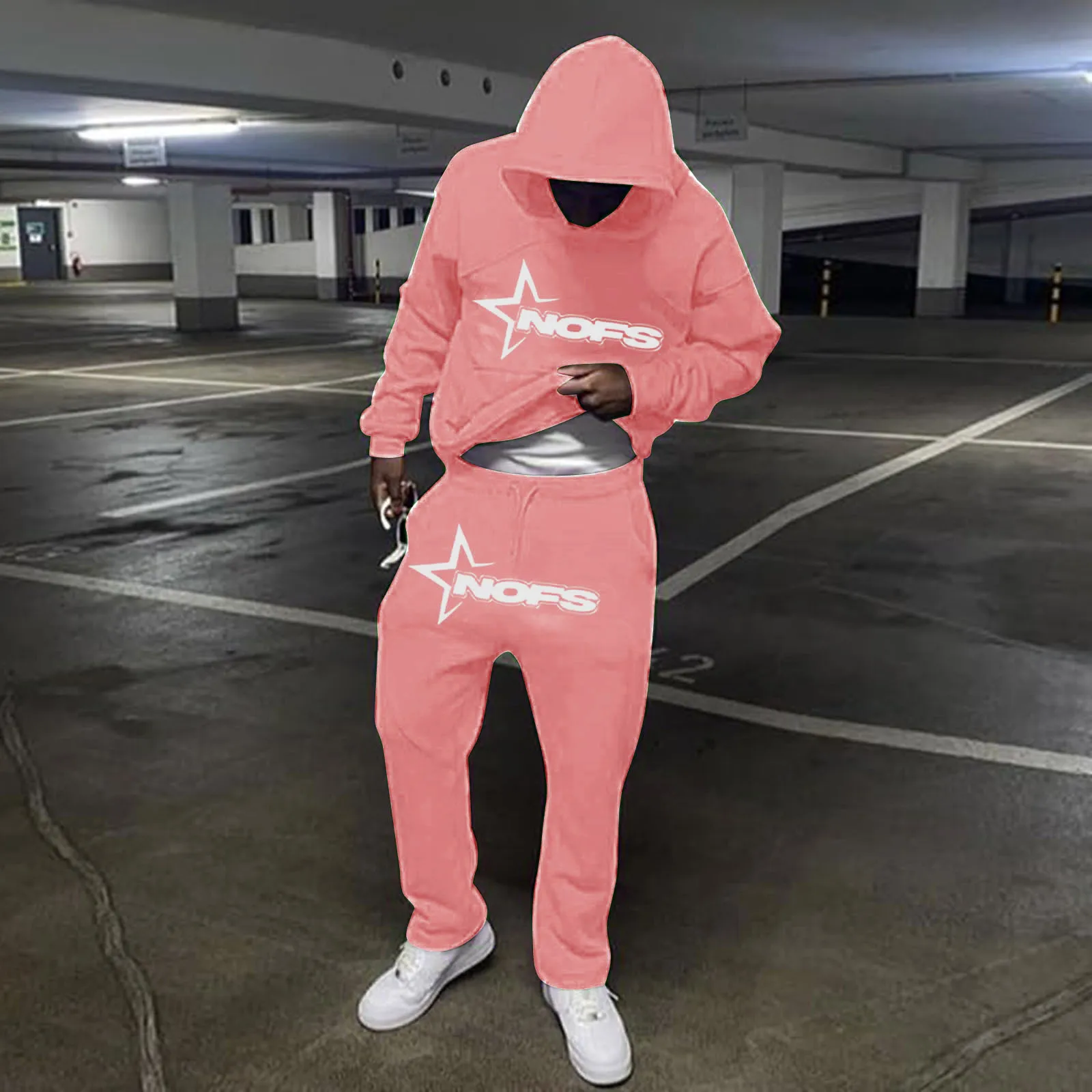 Ensemble de survêtement à capuche pour couple, sweats à capuche appariés, veste d\'hiver, PVD Y2K, grande taille, nouveau