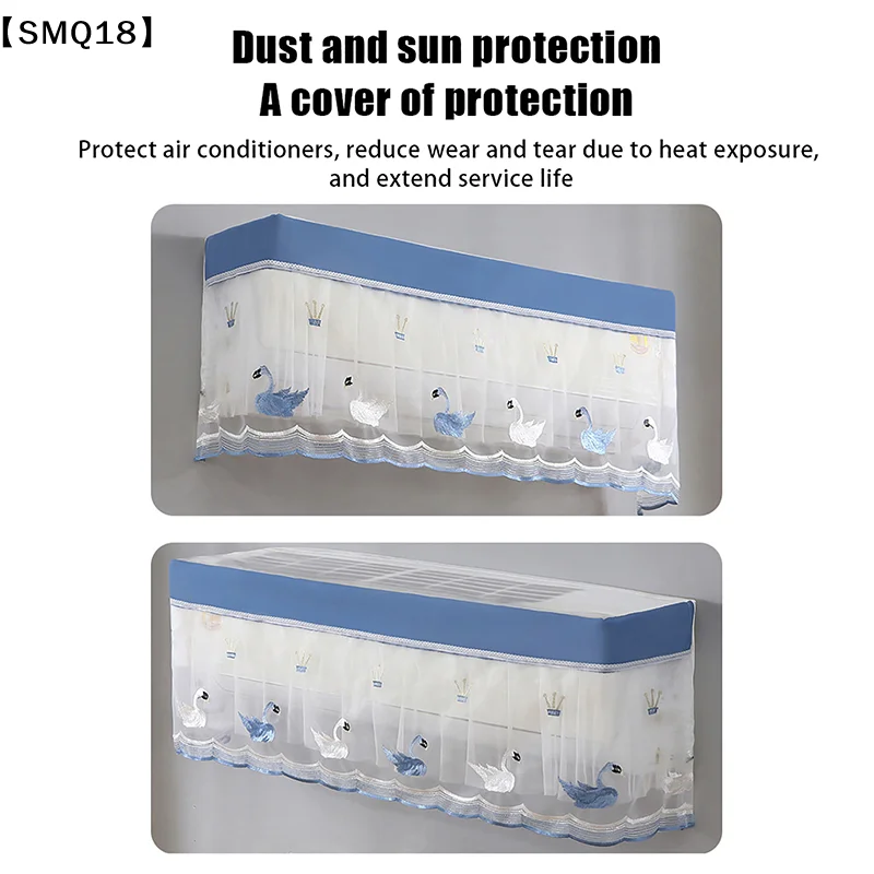 Air Conditioner Dust Cover Anti-dust Wall Mounted Protector Air Conditioning Covers Washable Home Textil Protective Bags【SMQ】 view 4