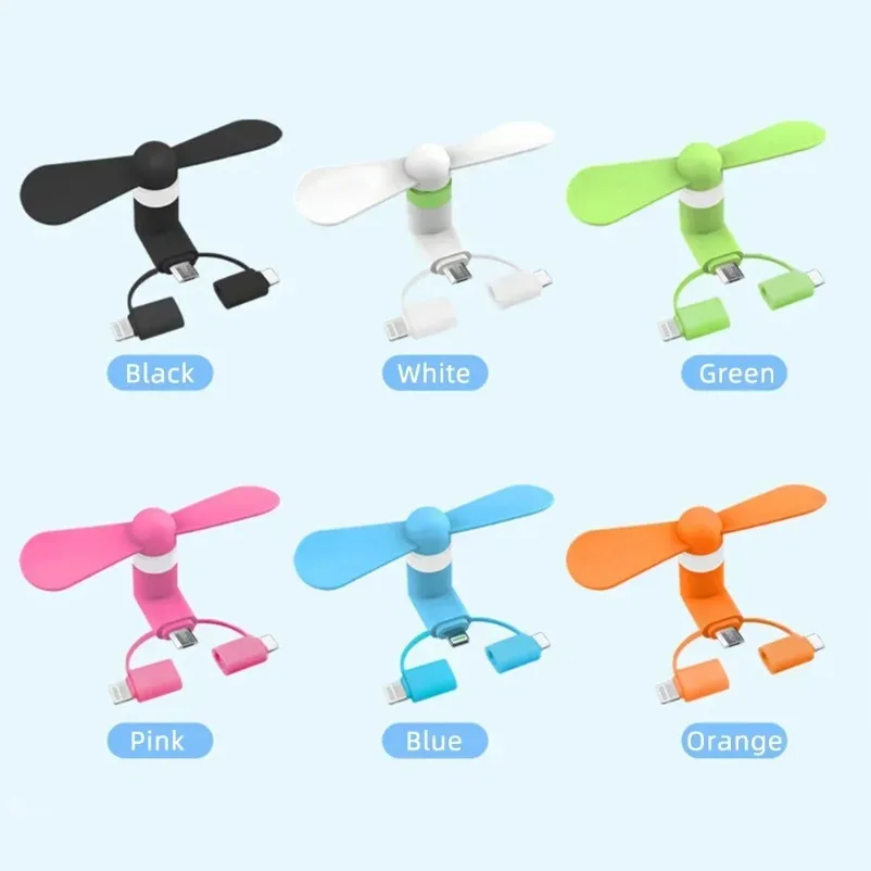 Universal Smartphone Cooler 3 In 1 Usb Phone Cooling Fan_voghion.com