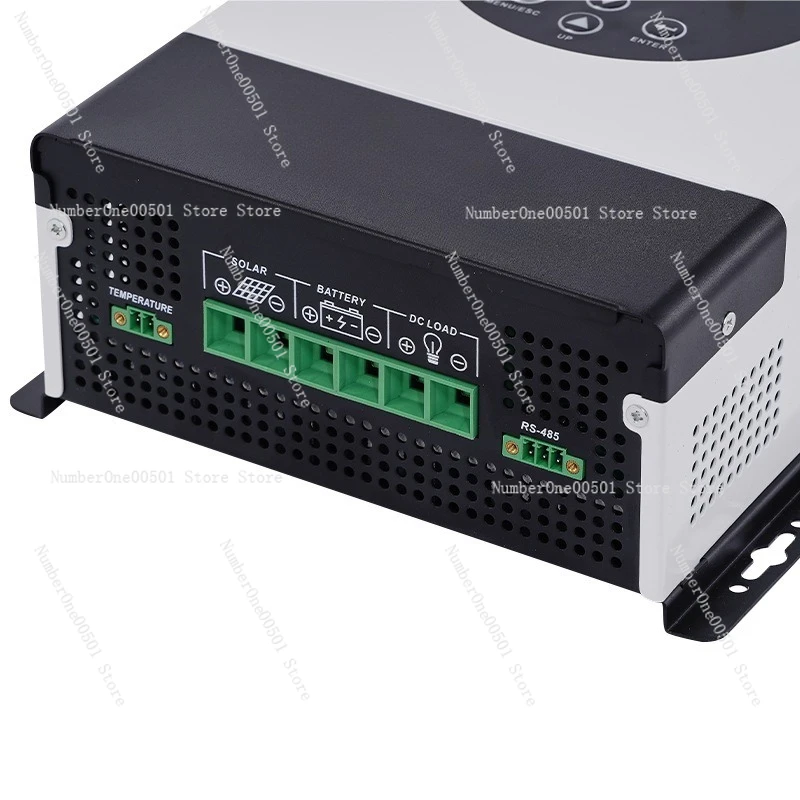 60A MPPT solar charging controller 12V/24V automatic identification LCD screen display
