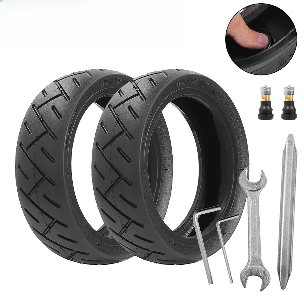 

10-дюймовая вакуумная самовосстанавливающаяся шина для Xiaomi 4 Ultra E-Scooter 250x64 шина с рулем самовосстанавливающиеся городские дорожные шины с инструментами