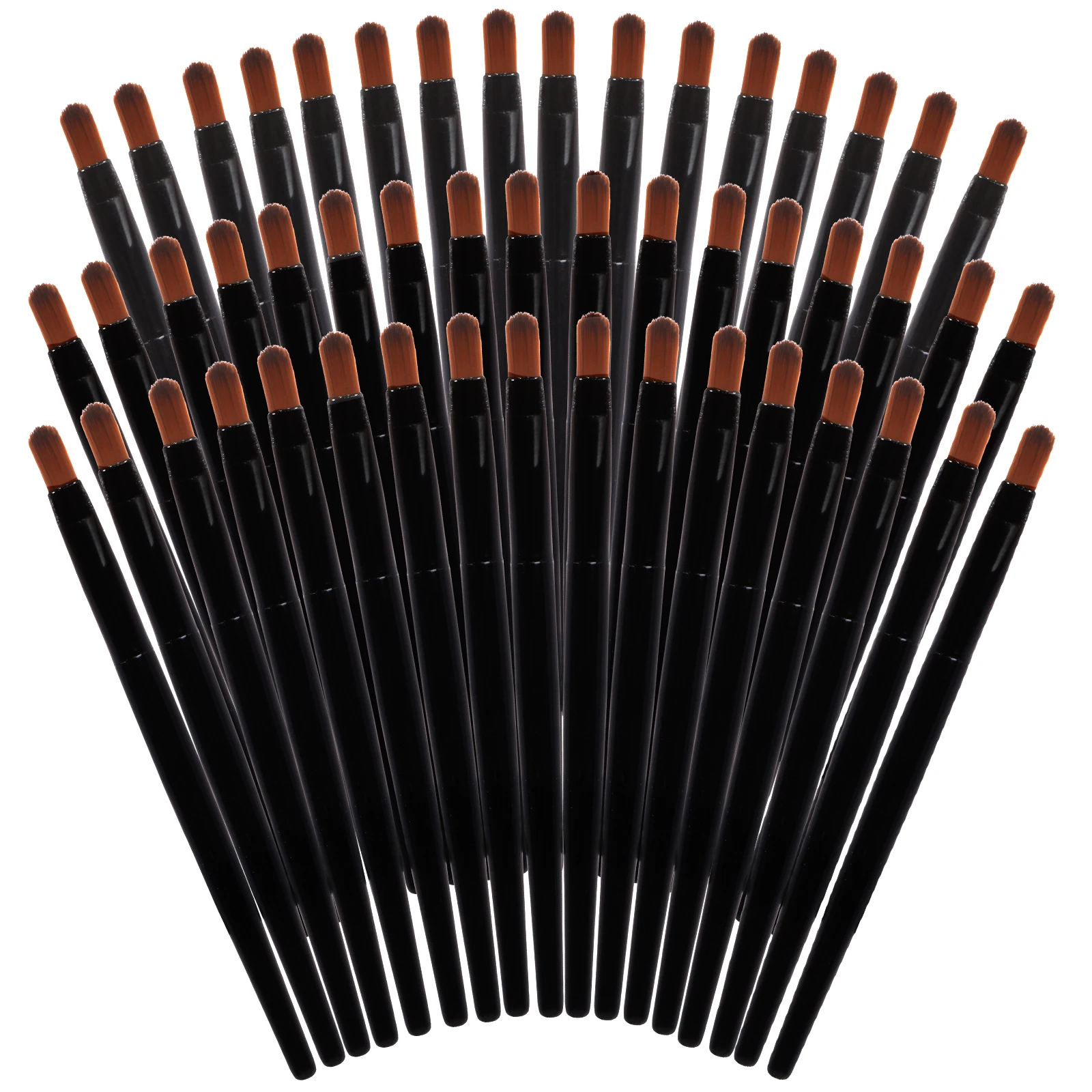 50/100Pcs Disposable Lip Brush Gloss Wands Applicator Makeup Cosmetic Brush Lip Liner Brush Eyeliner Brush Makeup Tools