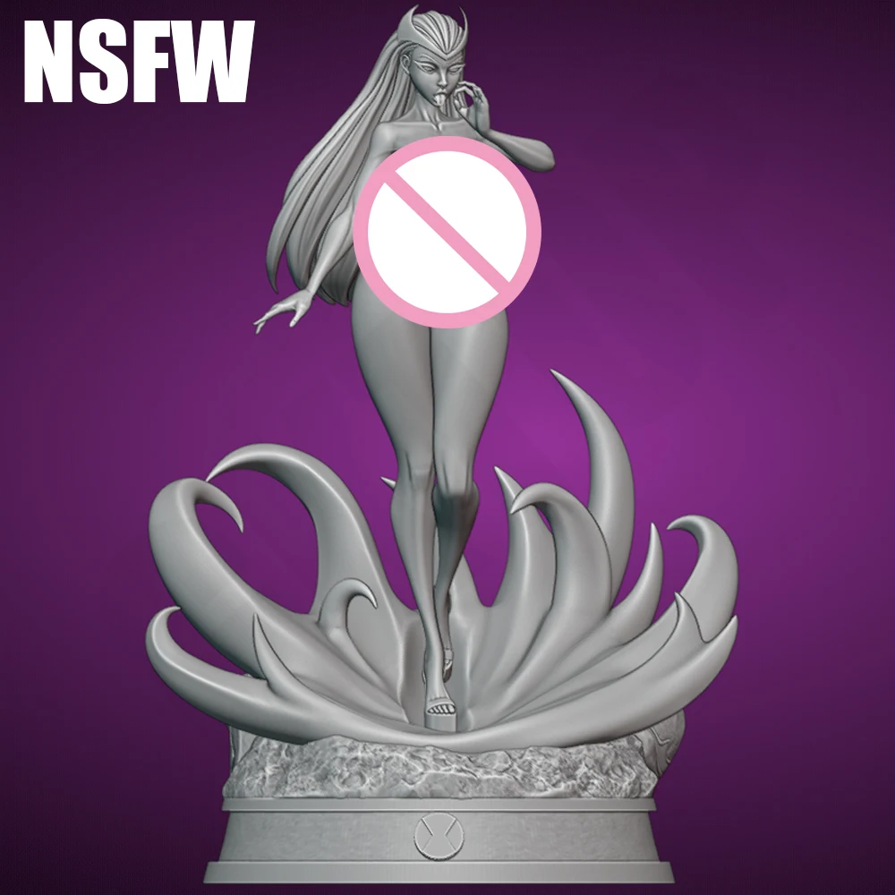 

1/24 3d Printing Model Kit Sexy Magical Girl NSFW Anime Figure Model Kit DIY Miniature Reduction Statue Unpainted Toys