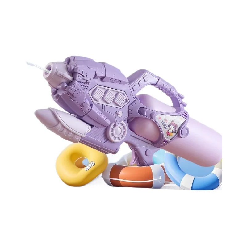 Pistolet à eau manuel pour enfants, haute pression, plage extérieure, piscine de grande capacité, jouet d'été pour enfants, cadeaux pour garçons