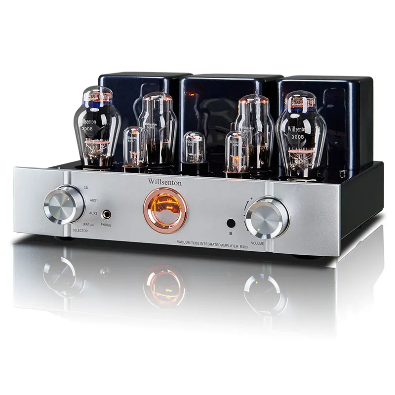 Willsenton R300 Vacuum Tube Amp 300B 2PCS Single-ended Class A All-in-One Integrated Headphone Amplifier Open Box Like New