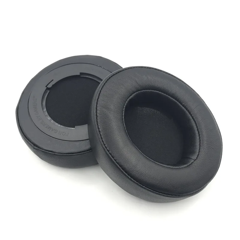 Bantalan Telinga Kulit Domba Pengganti Oval Bantalan Telinga Busa untuk Headphone Razer Kraken 7.1 Chroma V2 USB Gaming Pro V2 3.24