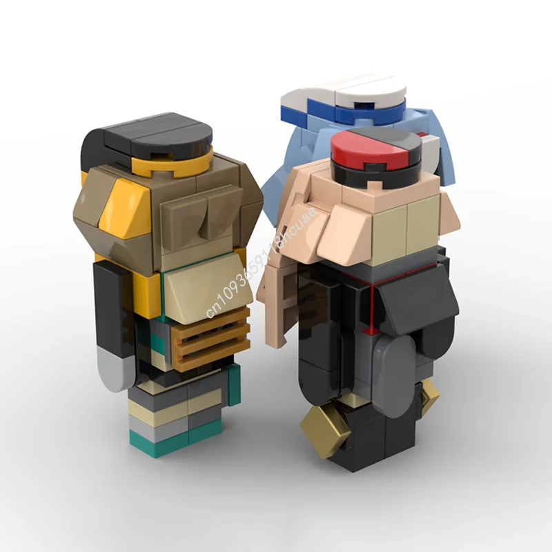 159pcs MOC De Tellers nan Model Bouwstenen Monteren Kids Modulaire ambachtelijke speelgoed idee Onderwijs Architectuur kerstcadeaus