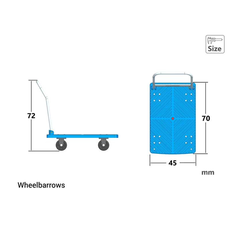 Simulation 1pcs Plastic Model Flatbed Trolley for 1:14th Scale Tamiya RC Truck for SCANIA 770S R620 for VOLVO Arocs MAN TGX Car