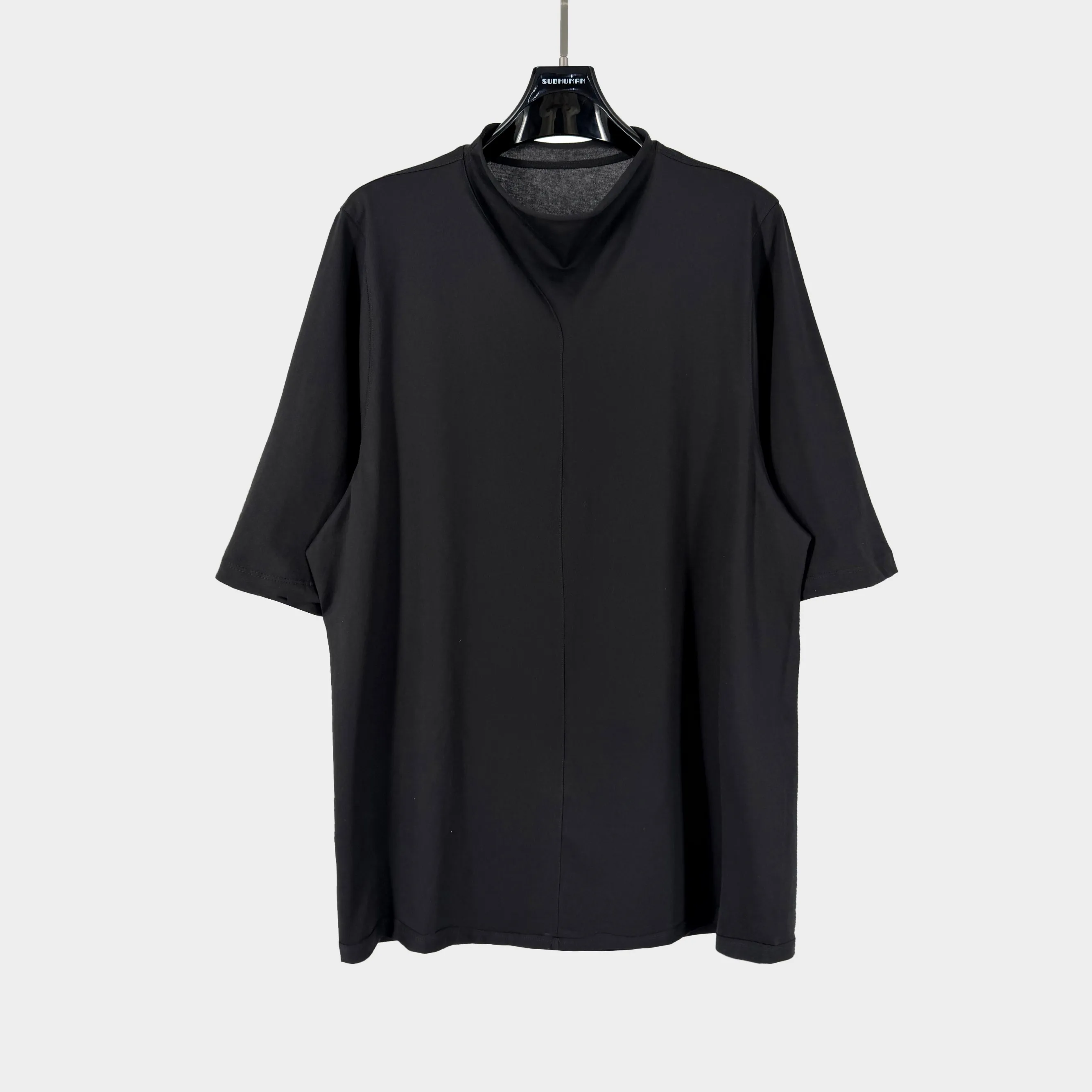 Owen Seak Men's Oversized T Shirt 100%Cotton Gothic Style Men Clothing Tops Tees Summer Women Long Tee Black Designer T Shirt