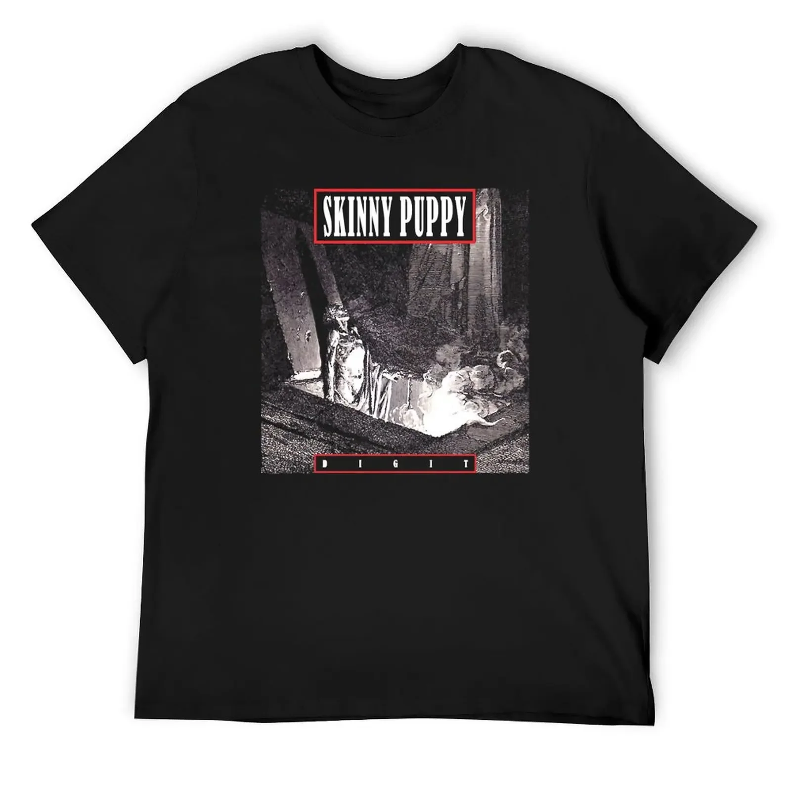 

Skinny Puppy T-Shirt rapper graphic tees Man t-shirt sublime vintage t shirts Men's t shirts