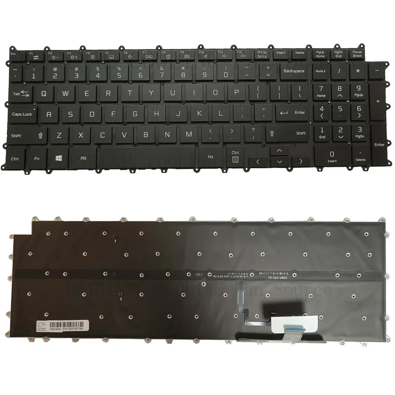 R+  New Keyboard For LG 17Z90P 17Z90P-G 17Z90P-K 17Z90P-N English US backlit black