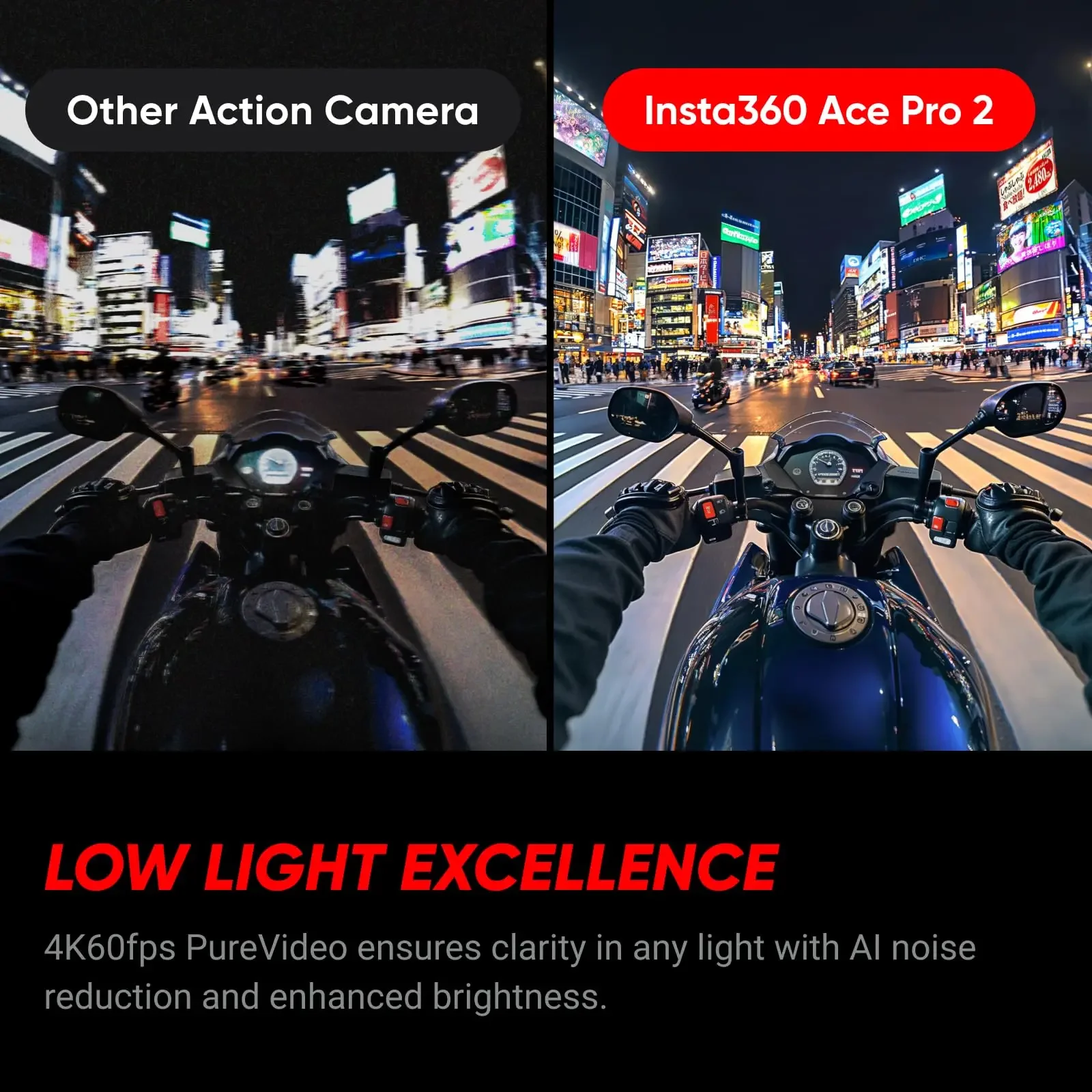 Insta360 Ace Pro 2 كاميرا الحركة بطارية مزدوجة 8K 30FPS AI Chip 2.5 بوصة شاشة لمس قابلة للطي HDR FlowState Stabilization Acepro2 #5