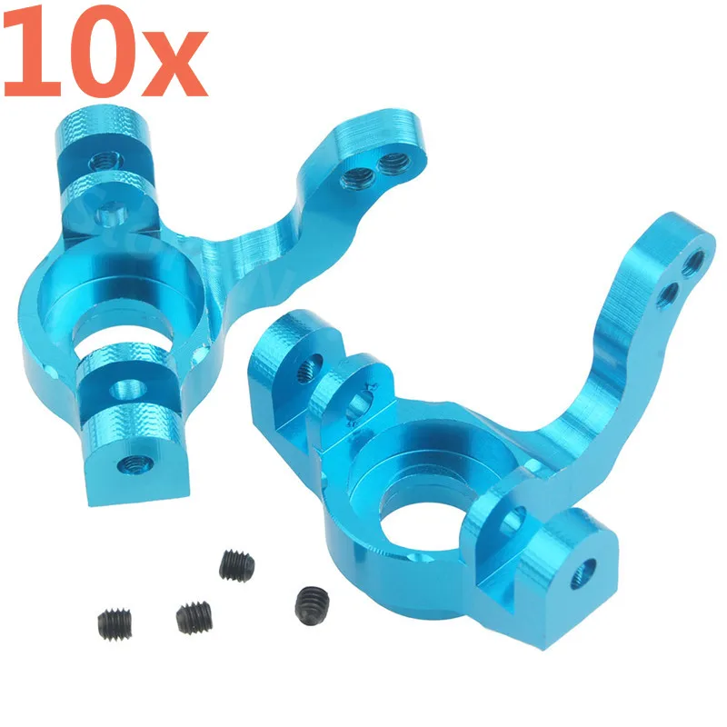 

10Pcs Axial Yeti Rock Racer 90026 RC Parts Alum. Steering Hub Carrier(L/R) M3*4MM AX31001 For 1/10 Scale Models RC Car Crawler