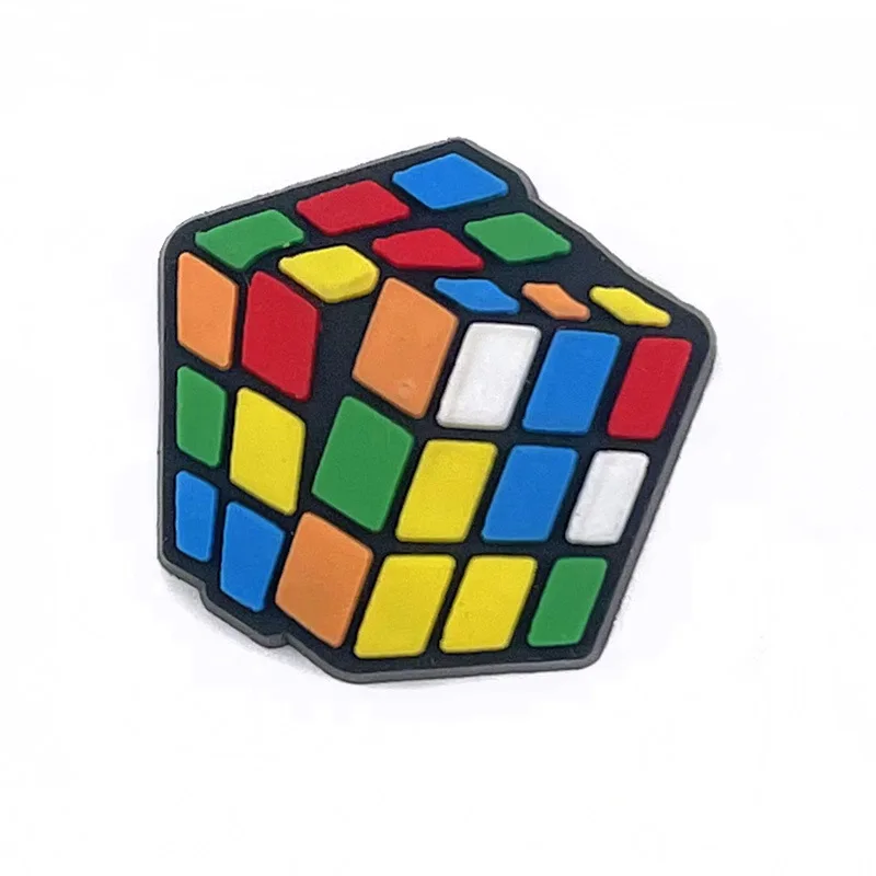 Magic Cube Game Console Controller Decorative Buckle DIY Accessories Shoe Charms Accessories for Crocs Sandals Y2k Fashion Toys