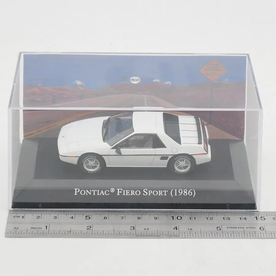 ixo-1-43-scale-diecast-alloy-pontiac-fiero-sport-1986-toys-cars-model-classics-nostalgia-adult-gifts-souvenir-static-display