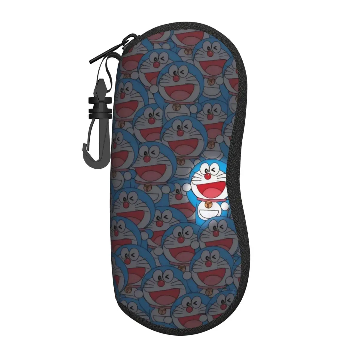 

Doraemons Blue Cats Cat Merch Glasses Case for Girl Boy Student Zipper Glasses Storage Box Ins Eyeglasses Box