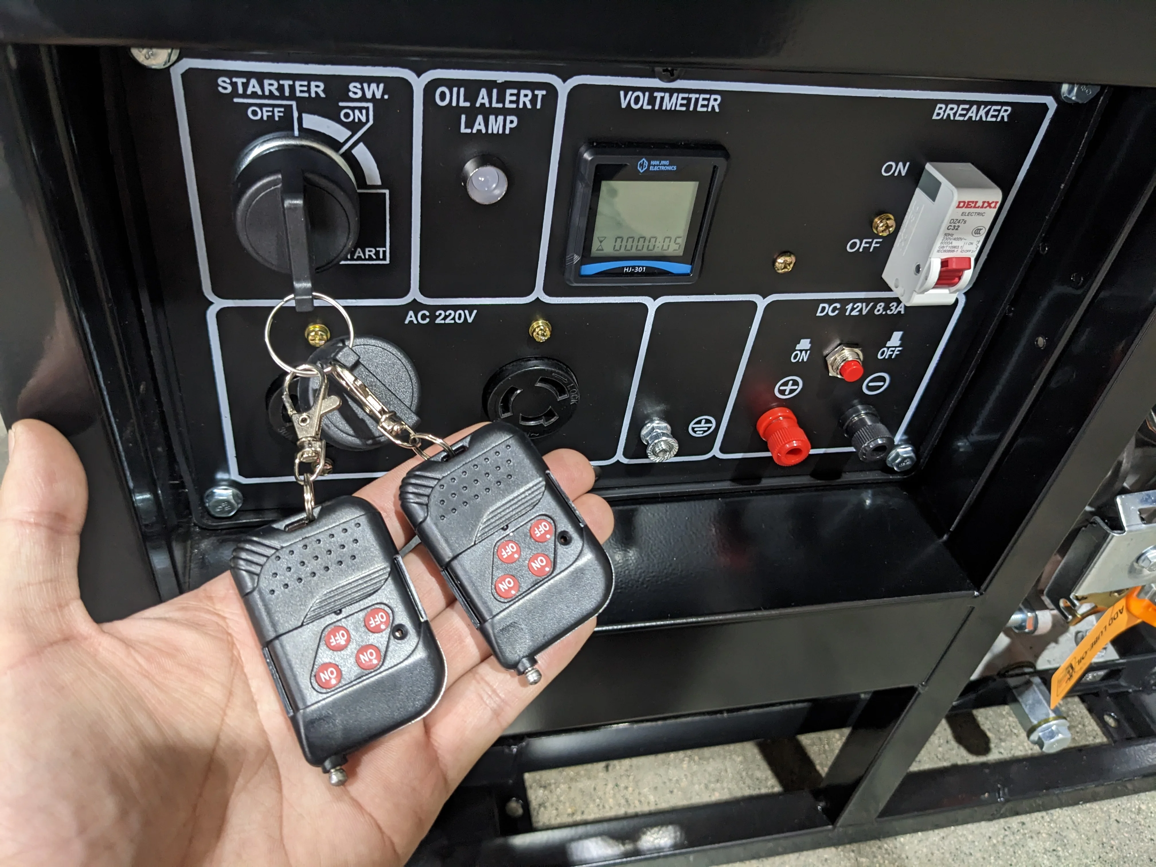 Ready-to-use Electric Generator Set with 212cc Engine for Camping and Travel Electricity Made in China Factory Direct Sales