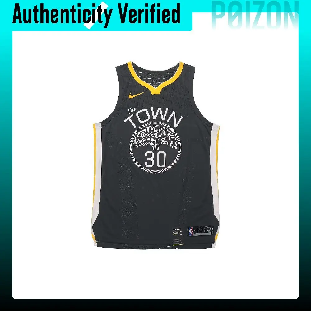 Nike Basketball Jersey Men's AU Player Edition, Golden State Warriors, Announcement Limited, Curry Size 30 Black 863152-060