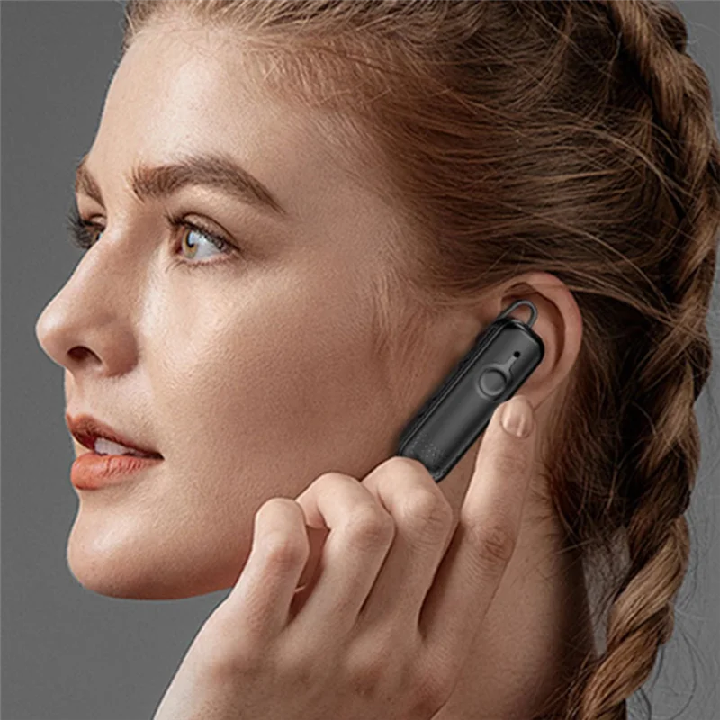 

【Эксклюзив!】Тонкий ушной крючок Bluetooth беспроводной мини-домофон для салона красоты парикмахерская ресторан USB-подключение 1000 метров Ra
