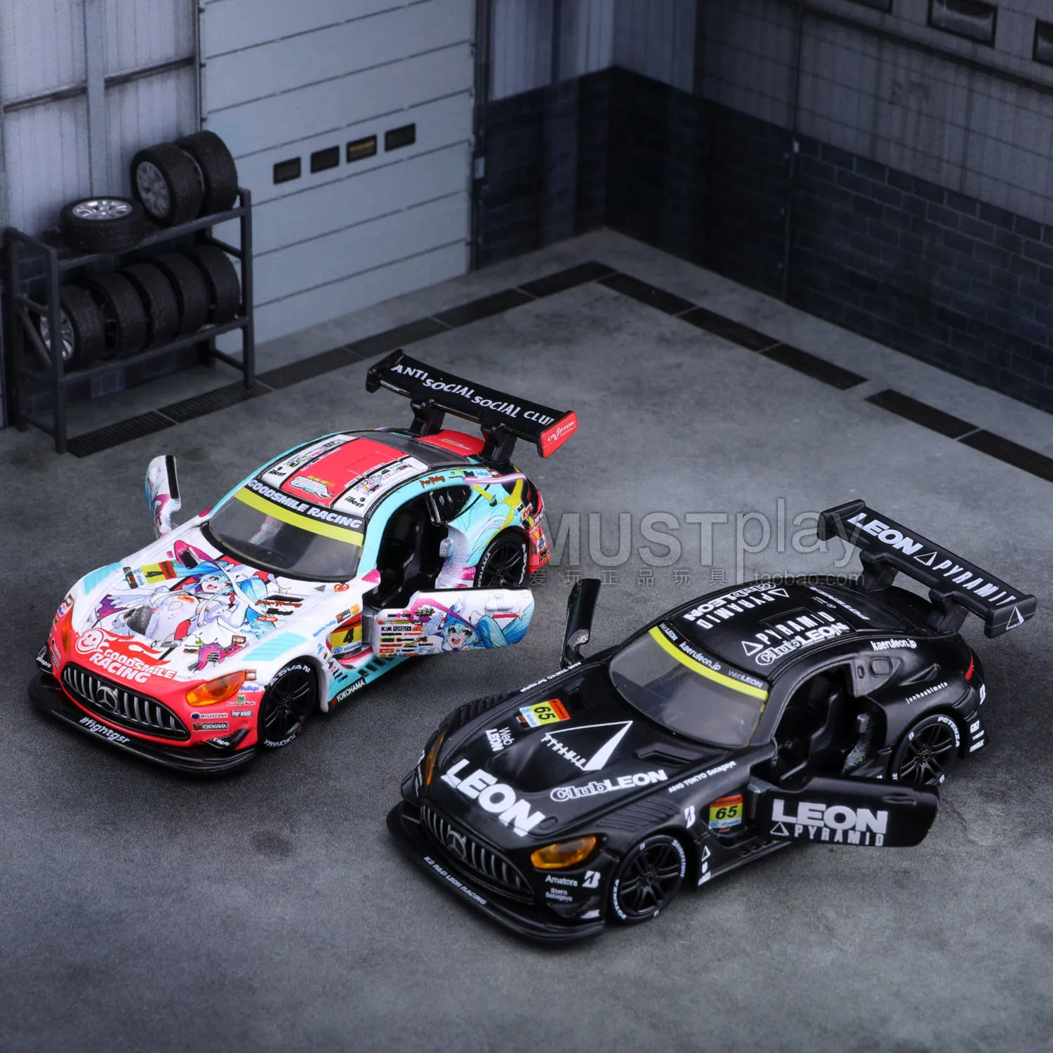 TAKARA TOMY Tomica Nowy GT3 Leon Racing Alloy Zabawka Samochodowa Odlew Metalowy Model Prezent