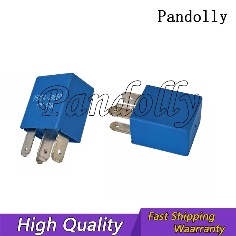 2pcs 95224-29850 9522429850 Power Relay 12V 4-pin for KIA Car Air Conditioning Fan Fuel Pump Relays Relay Fan 95224 29850