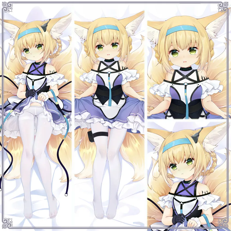 

Game Anime Suzuran Arknights Cute Loli Girl Cosplay Dakimakura Hing Body Pillow Case