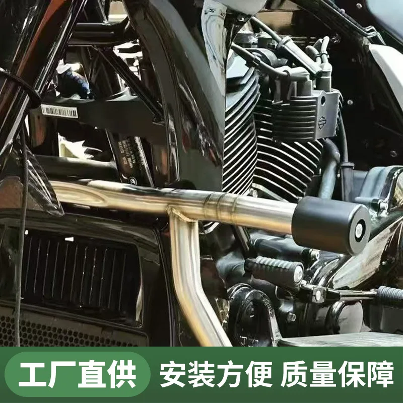 

Подходит для Harley Glide14-25 Плоский брусок со сварным рисунком из нержавеющей стали и прочными материалами обеспечивает безопасность.