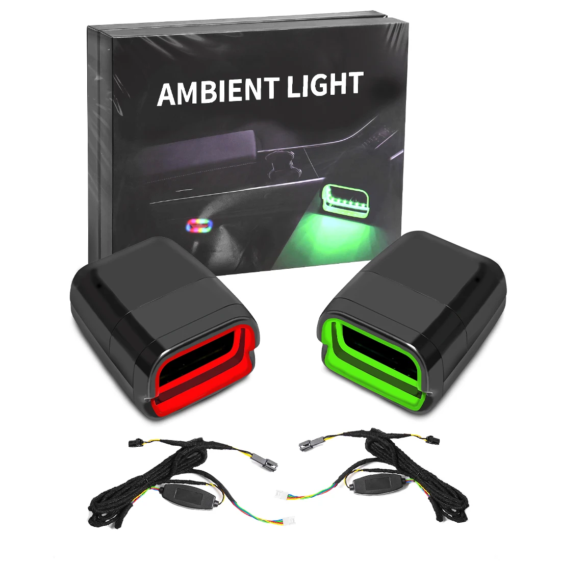 2PCS RGB