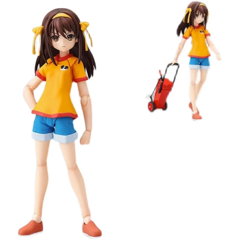 

Stock Original Max Factory Figma 070 Suzumiya Haruhi Suzumiya Haruhi No Yuuutsu 2009 12cm Model Animation Character Action Toy