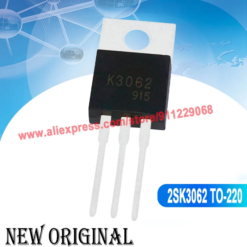 (5piece) K3062 2SK3062 TO-220 60V 70A / C3176 2SC3176 400V 7A / BDX34C 100V 10A / IXDP20N60BD1 600V 20A TO-220