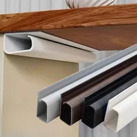 1pc PVC Desk Cable Tray Cable Management Under Desk Channel Cable Raceway Cord Hider No Drilling for Home Office Wire Organizer