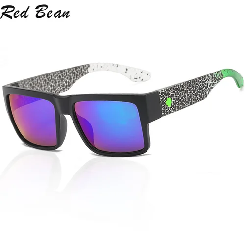 Gafas de sol de gran tamaño para hombre, gafas de sol cuadradas para conducir para hombre, 2183, para acampar, senderismo, pesca, gafas clásicas para hombre UV400