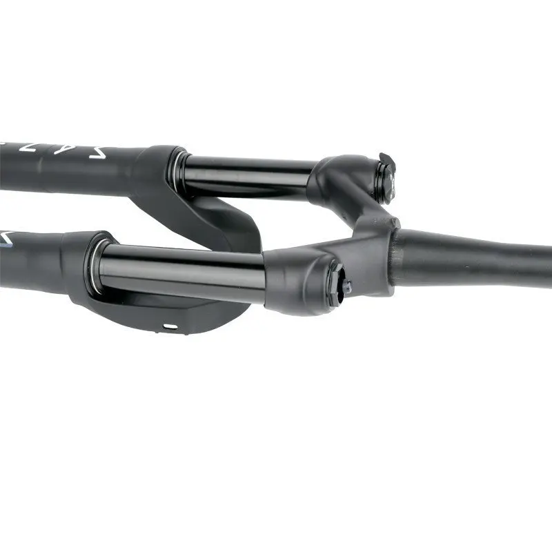 Mountain bike barrel shaft cone tube front fork 27.5 inch 29 inch wire controlled straight tube oil and gas fork