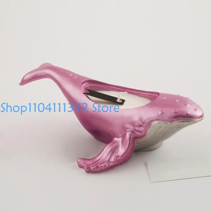 

P9FE Creative Whale Silicone Accessy Accessy Accessy Folm For Cement Cup Home Decoration