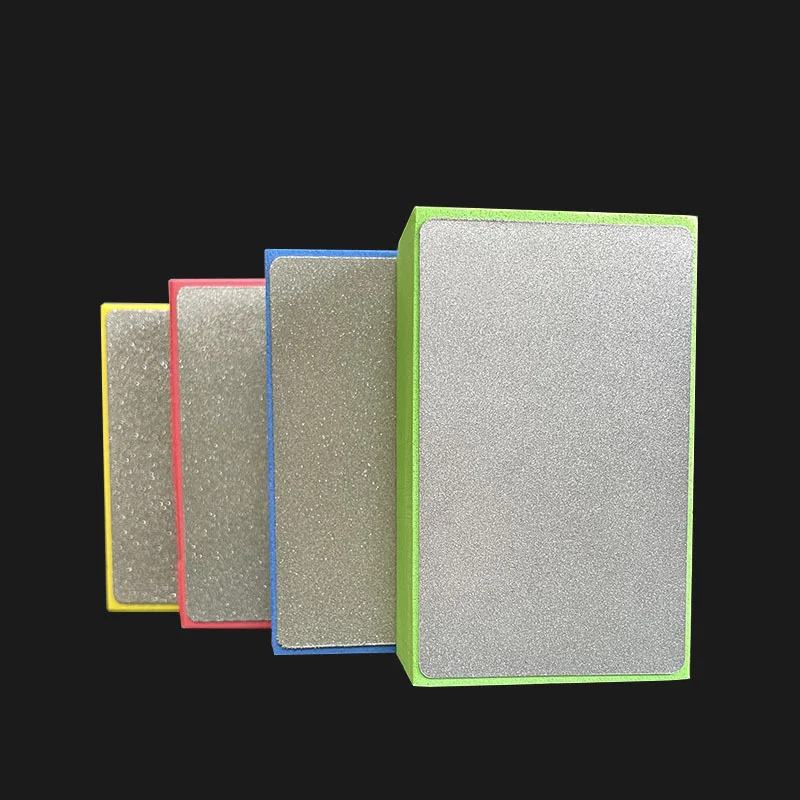 Tamponi per lucidatura a mano diamantati Tamponi per molatura abrasiva per piastrelle in vetro Pietra Marmo Ceramica Abrasivo Disco abrasivo Strumenti per lucidare